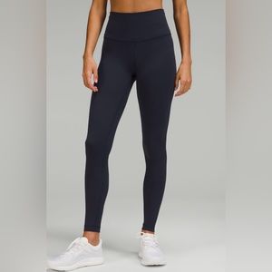 NWT Lululemon Wunder Train HR Tight 28 True Navy Blue Size 2